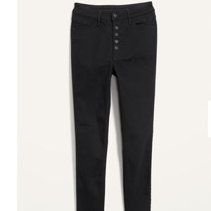 High waisted black jeans | Women Size 18